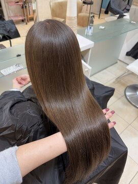 ビフィーノ イーリス 川西店(bifino iris) 色持ちUPなマロンブラウンカラー♪