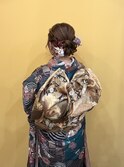 成人式ヘアセット