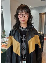 ジュール(JOULE'S)&nbsp;黒髪パーマ/ロングパーマ/レイヤーパーマ/ウルフヘア