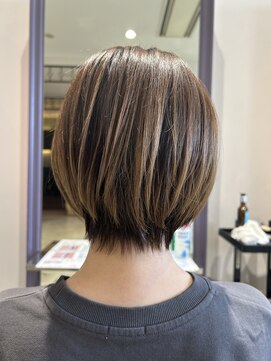 シャンプーボーイ セントラル 博多(SHAMPOO BOY central) ハンサムショート/ショートボブ/切りっぱなし/博多