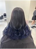 【ALIVE 夕貴】ブルーグラデーションカラー