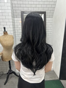 レガーレ(Legare) 【広島韓国ヘア】韓国レイヤーカット×透明感ブルーブラック