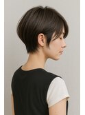 大人ショート　耳掛けショート　担当内迫