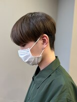 メンズマッシュツーブロック韓国カットメンズサロンスパイラル