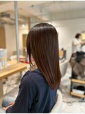 大人可愛い20代30代40代◎ツヤ感引き立つストレートロング
