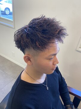 ジュール メンズ 大分(Joule men's) メッシュ/スパイキーショート/ツイストパーマ/[大分駅]