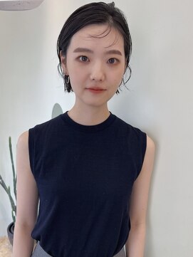 ユー セント(yew scent) タイトルボブ×うぶ毛バング