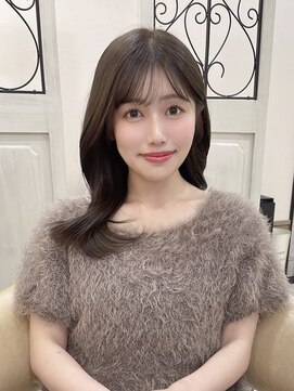 ミニョン(& mignon) 大人韓国ヘア/グレージュ