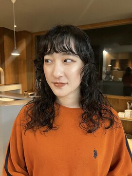 ドゥフト(duft.) high layer × nuance perm