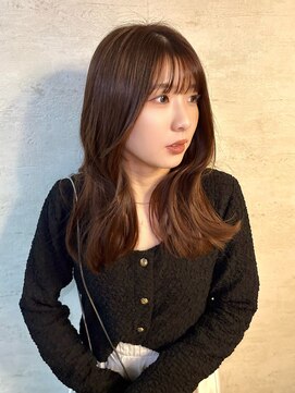 フェイバー 警固店(FAVOR) レッドブラウン/顔周り/艶カラー/天神警固