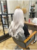 【シールエクステ】ホワイトシルバー