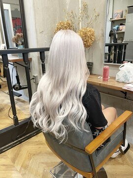 ラグシス ザ ヴィンテージ(LUXIS THE VINTAGE) 【シールエクステ】ホワイトシルバー