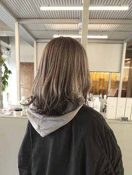 アンブレラカラー/ミルクティーグレージュ