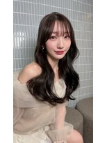 ボタン ハカタ(VOTAN hakata) 【ろみおStyle】レイヤーカット/ブラウンカラー/シースルー