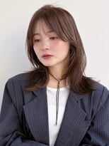 ラフ フロム ガーデン(Laf from GARDEN)&nbsp;ミディアム/レイヤーカット/顔周りカット/透明感カラー