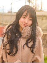 ベレッタ ネヤガワ(veretta. neyagawa)&nbsp;シースルーバング/愛されロング/顔まわり/ふんわりウェーブ/秋冬