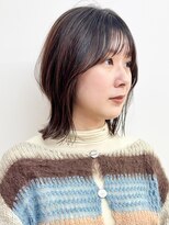 モリオフロムロンドン 松戸店(Morio from London)&nbsp;【morio松戸 石山】ミディアムレイヤー外ハネくびれミディアム