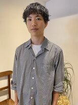 フェリチタ フィロ メンズサロン(FELICITA filo MEN`S Salon)&nbsp;刈り上げないショートレイヤー×シャドウパーマ