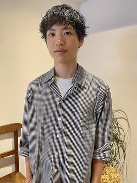 フェリチタ フィロ メンズサロン(FELICITA filo MEN`S Salon) 刈り上げないショートレイヤー×シャドウパーマ