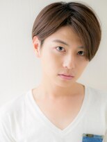 メンズヘア ビーセカンド 草加店(MENS HAIR B-2) 20代30代メンズ学生ナチュラルシースルーラウンドマッシュa1草加