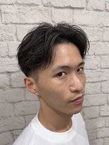 グレイスフルバーバー 新宿パークタワー店&nbsp;新宿メンズカット大人の無造作ビジネスパーマ