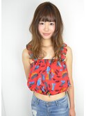 ゆるウェーブ×ランダムパーマスタイル