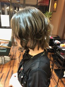 アッドランプ ヘアー 柳津店(add Lamp hair) 軽みなミントアッシュ