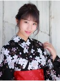 夏祭り仕様◎浴衣アレンジ
