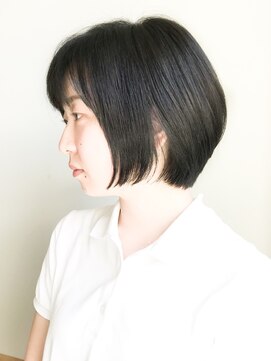 シカタ シーカ 鎌倉(CICATA/ShIKA.) 似合わせカットで作る透け感ブルージュ【CICATA関口/鎌倉】