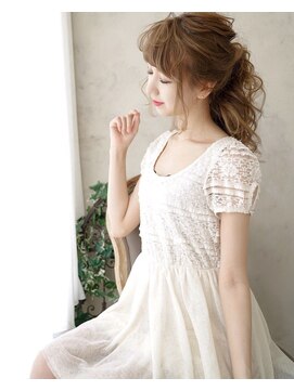 エクシープ(xepu) ゆるボリューミーポニーテール