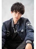 コンマヘアビジネスかき上げトランクスヘアショートレイヤー