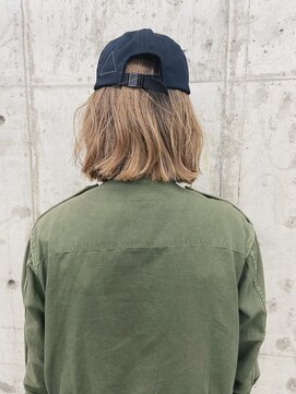 カフネ ジュントス ヨロ(Cafune' juntos YOLO) パツッと切りっぱなしBOB