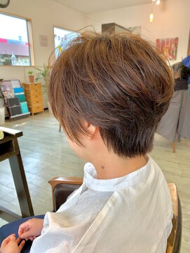 オレンジ(orange) ハンサムショート