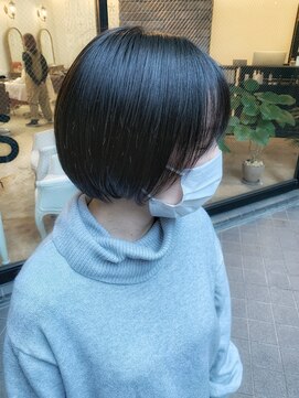 ショートオンリーサロントス(short only salon TOSS) 黒髪ショート