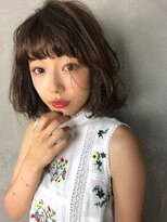 プログレス 中野店(PROGRESS)&nbsp;愛されボブ[切りっぱなしボブピンクブラウンベリーショート]