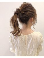 ヘアーサロン シム(hair salon Cime) ポニーアレンジ【Cime】