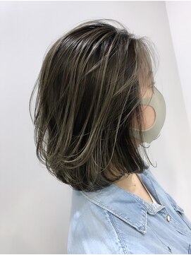 ステアケース 武蔵小杉店(stair:case) 【助川】バレイヤージュ/脱白髪染め/20代30代40代ヘアスタイル