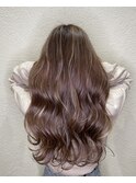 ハニーベージュ × コントラストハイライト