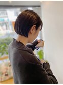 伸ばしかけに◎コンパクトミニボブ【AND CHILL渋谷】