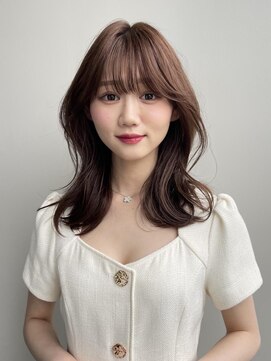 ミンクス 銀座店(MINX) カールが可愛いロングレイヤー