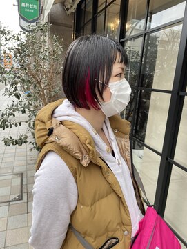 トロンヘアー(tronc hair) 推し活！インナーカラー