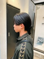 ルーカス(LUCAS)&nbsp;襟足長めのセンターパート