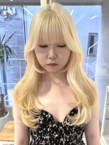 シーン(seen)&nbsp;★前髪くびレイヤーエモージュブロンドベージュ★