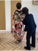 成人式前撮り着付けヘアメイク