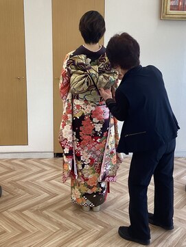 ミノル(MINORU) 成人式前撮り着付けヘアメイク
