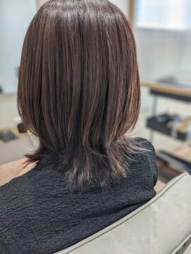 ジーナ 川崎(Zina) 大人な透明感　モーブブラウン　zina川崎 永田