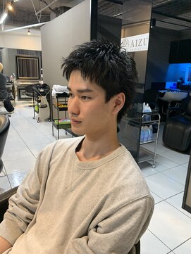 アイズ 海老名(AIZU) スパイキーショート ザクザクショート 骨格矯正カット メンズ