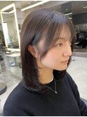 韓国レイヤー/韓国風/ボブ/髪質改善/黒髪/ブリーチなし〔池袋〕