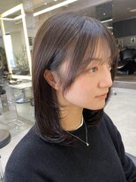 ロンドアヴァントゥス 池袋(Lond aventus) 韓国レイヤー/韓国風/ボブ/髪質改善/黒髪/ブリーチなし〔池袋〕