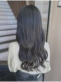 透明感カラー×ブラック